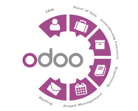 Odoo image et bloc de texte