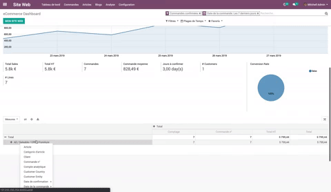 Odoo • Texte et Image