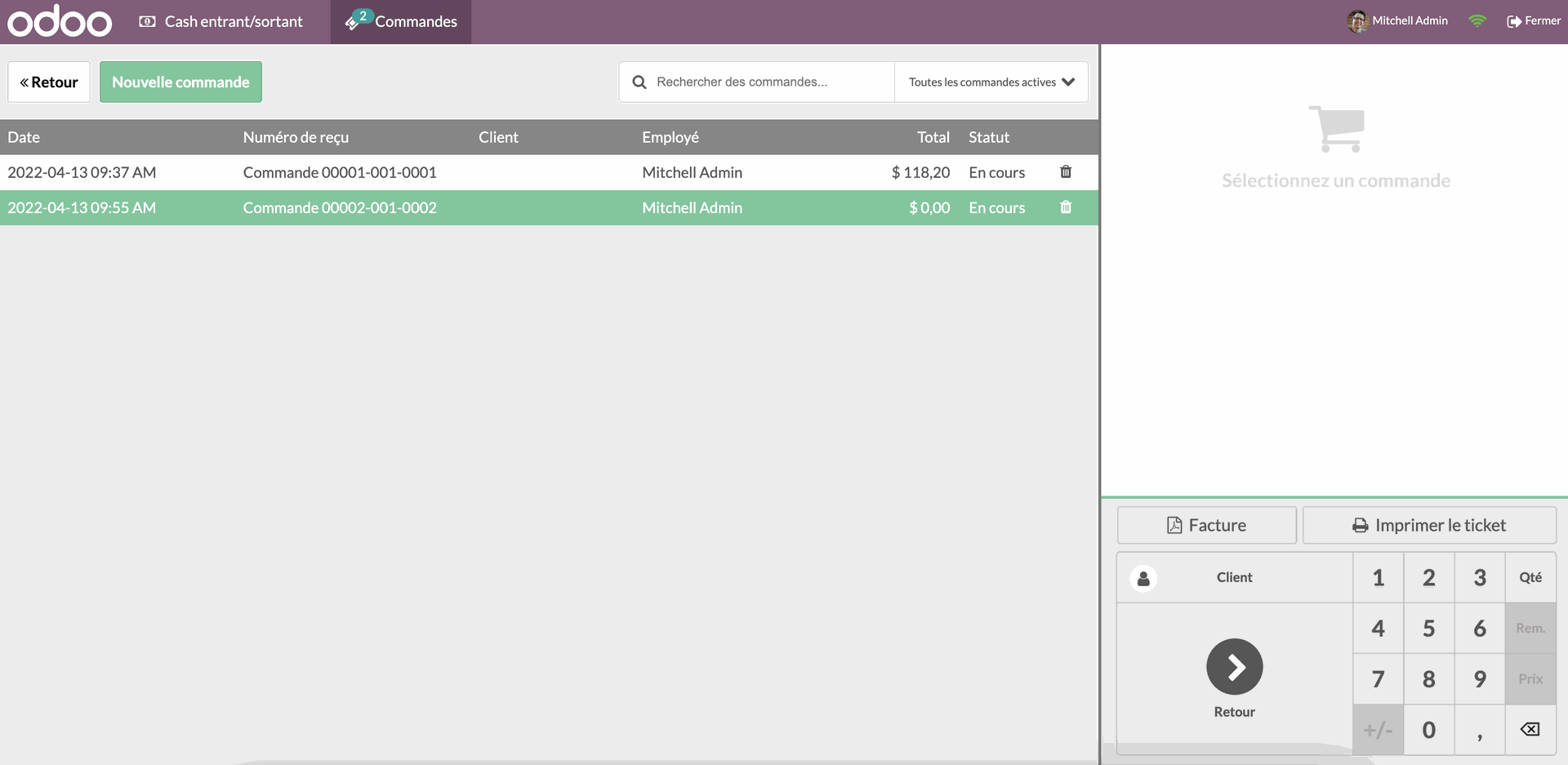Application Point de Vente Odoo Subteno