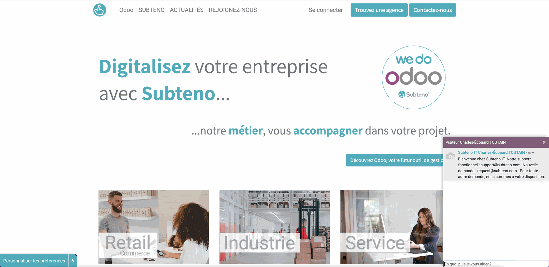 Live Chat Odoo Live Chat Odoo