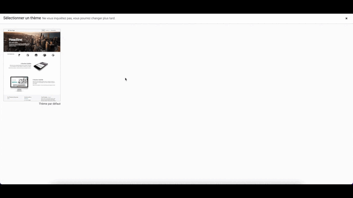 Application Site web Odoo Réaliser un site web en quelques clics