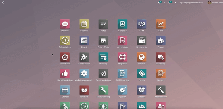 Application Point de Vente Odoo Application Point de Vente Odoo