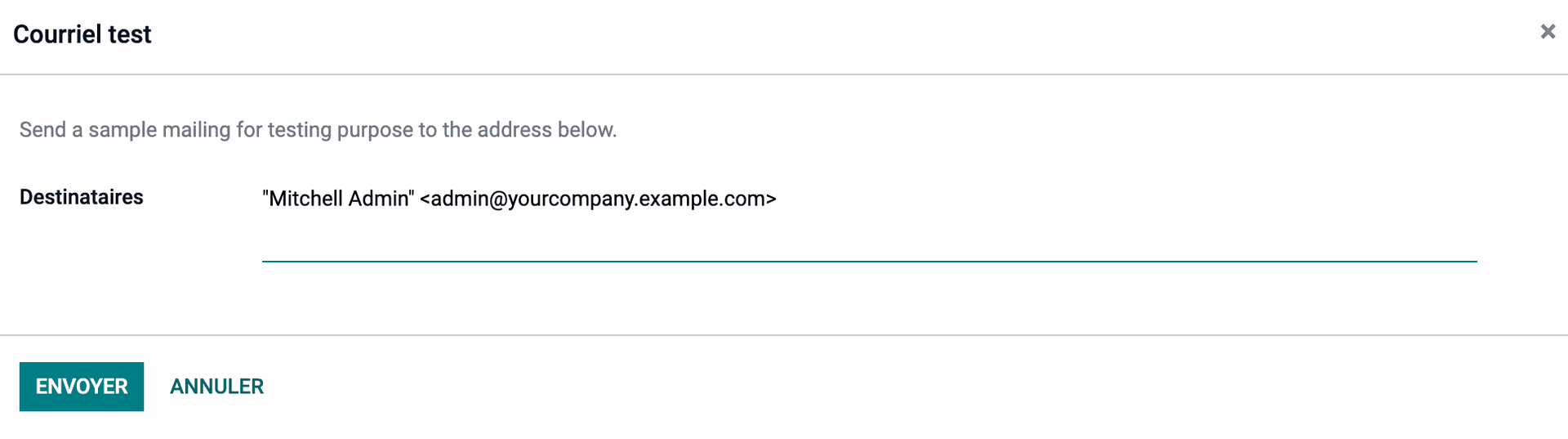 Email Test Email Test